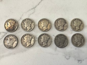 Liberty Dimes Lot #92