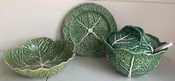 Bordallo Pinheiro Cabbage Dishes