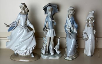 Four Lladro Figurines