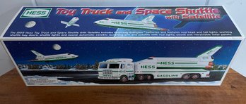 Never Opened 1999 HESS TOY TRUCK AND SPACE SHUTTLE WITH SATELLITE