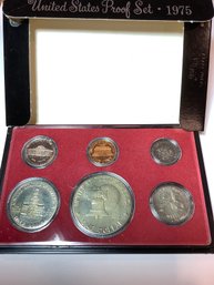 1975 United States Proof Set Currency Lot #8