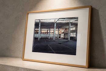 Karin Eliahu Untitled 3 Industrial Interior Photograph, Edition 1/3 Framed Contemporary Wall Art