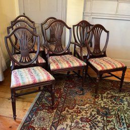 Vintage Mahogany Dining Room Chairs