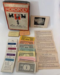 Partial 1935 Monopoly Game Pieces