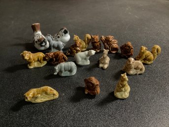 Vintage Wild Animals Figurines