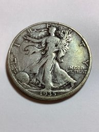 1935 Walking Liberty Half Dollar Currency Lot #18
