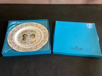 Coalport Royal Wedding July 1981 Decorative Plate