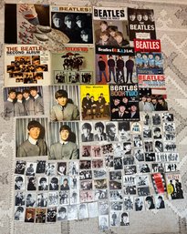 Large Lot Of Beatle Memorabilia Including Wing Ding Tennis Sneakers