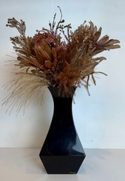 Black Baccarat Vase