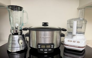 Blender, Crockpot, & Cuisinart