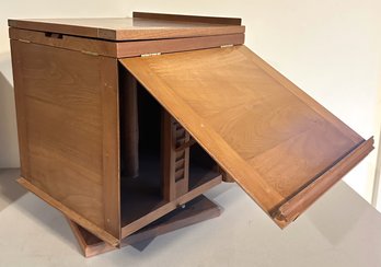 Mid Century Modern Monticello Revolving Bookstand