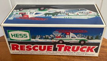 Never Opened 1994 HESS TOY RESCUE TRUCK