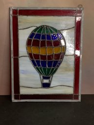 Hot Air Balloon Stained Glass