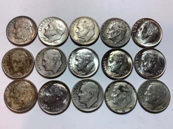 Roosevelt Dimes Currency Lot #27