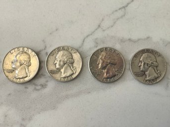 1957 & 1964 Washington Quarters Lot #129