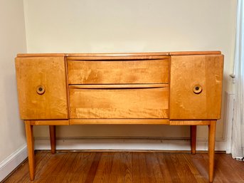 Vintage Thomasville Chair Company Solid Maple Credenza Sideboard