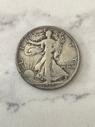 1917 Walking Liberty Half Dollar Coin #136
