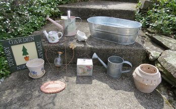 Potpourri Of Garden Themed Items