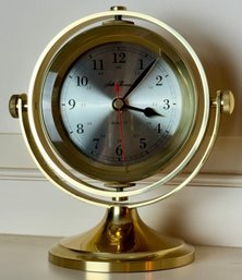 Seth Thomas Schooner Desk Clock