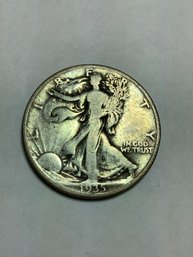 1935 Walking Liberty Half Dollar Currency Lot #30