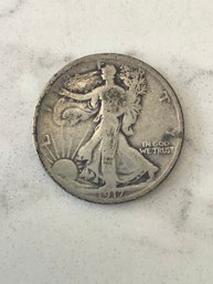 1917-D Walking Liberty Half Dollar Coin #146