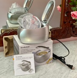 Brookstone Ultrasonic Jewelry & DVD Cleaner - New In Open Box