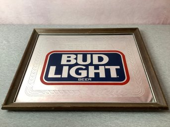 Bud Light Mirrored Wall Hanging Sign #11