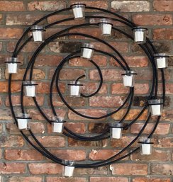 Large Candle Holder Wall Mount Art Piece