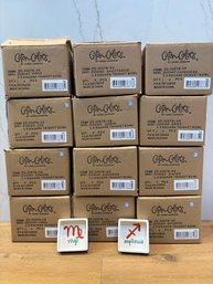 Four Of Each Zodiac Sign Trinket Boxes