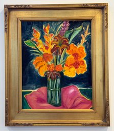 Oil On Canvas Unsigned