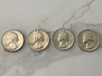 1963 & 1964 Washington Quarters Lot #158