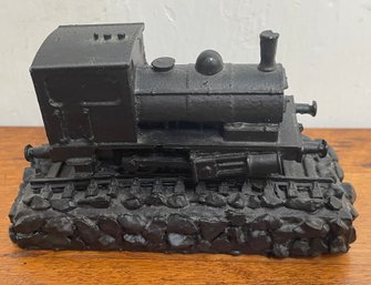 British 4 1/2' Train Model Made From Coal