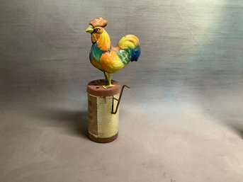 1957 Tin Crowing Rooster