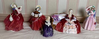 Five Royal Doulton Figures