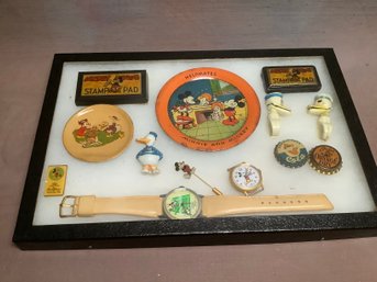 Vintage Mickey Mouse-donald Duck Lot