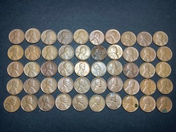 Wheat Pennies Currency Lot #52