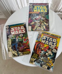 Trio Of Vintage 1978 Star Wars Comic Books