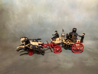 Cast Iron Horse And Buggy