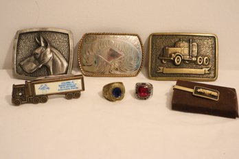 Belt Buckle Truck Driver Lot