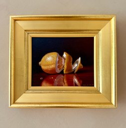 Original Oil Painting (Mark H. Brown, American) - Lemon