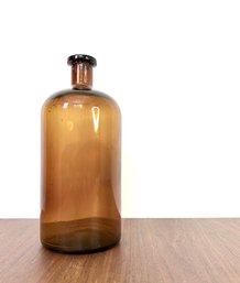 Antique Amber Bottle