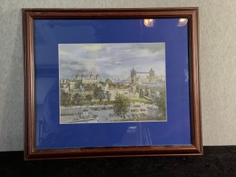 London Tower & Bridge Framed Print