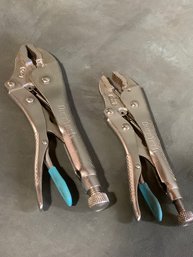 Pair Of Duratech Locking Pliers Lot #?