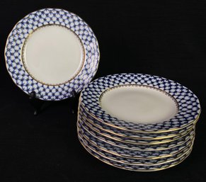 Russian Designed Porcelain 7 Inch Plate Set