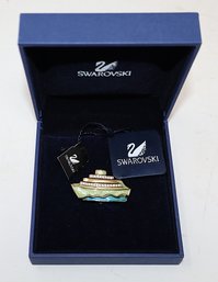 Swarovski Cruise Ship Brooch