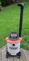 Ridgid 6 Gal. Wet Dry Vac - 2.0 HP