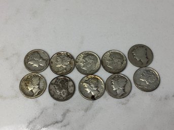 Liberty Dimes Coin Lot #13