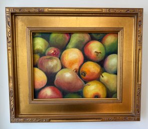 Framed Oil On Canvas