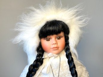 A Heritage Dolls Alaskan Eskimo Girl