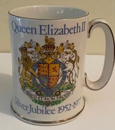 Queen Elizabeth II Silver Jubilee Mug 1977 - Wood & Sons